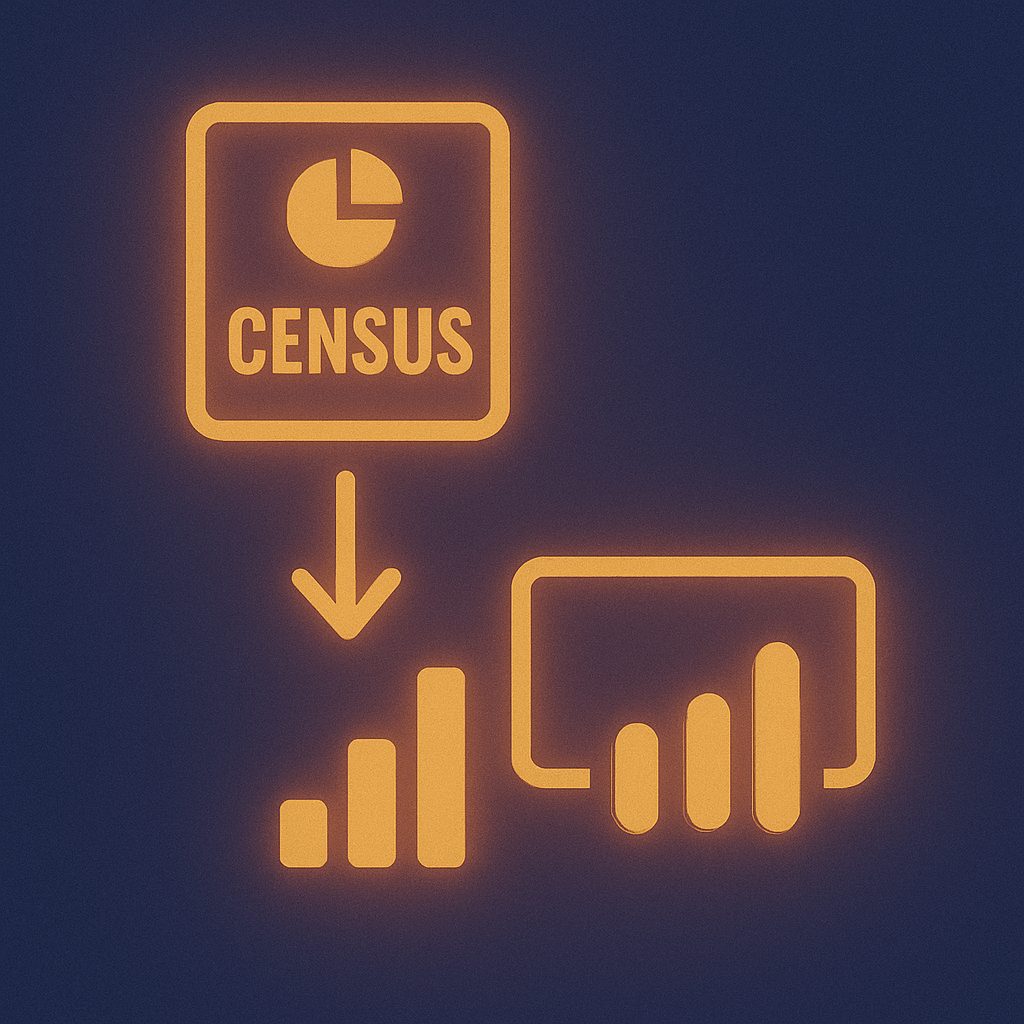 3 Step Guide: Get US Census Data into Power BI