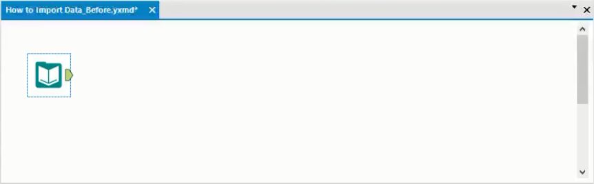 Alteryx input data